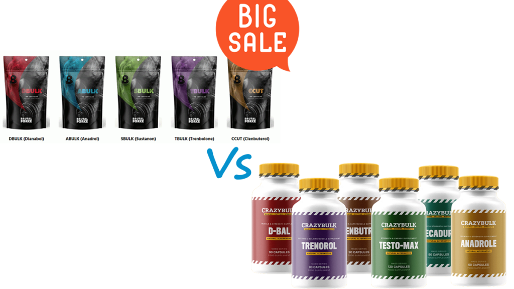 Brutal Force Vs CrazyBulk